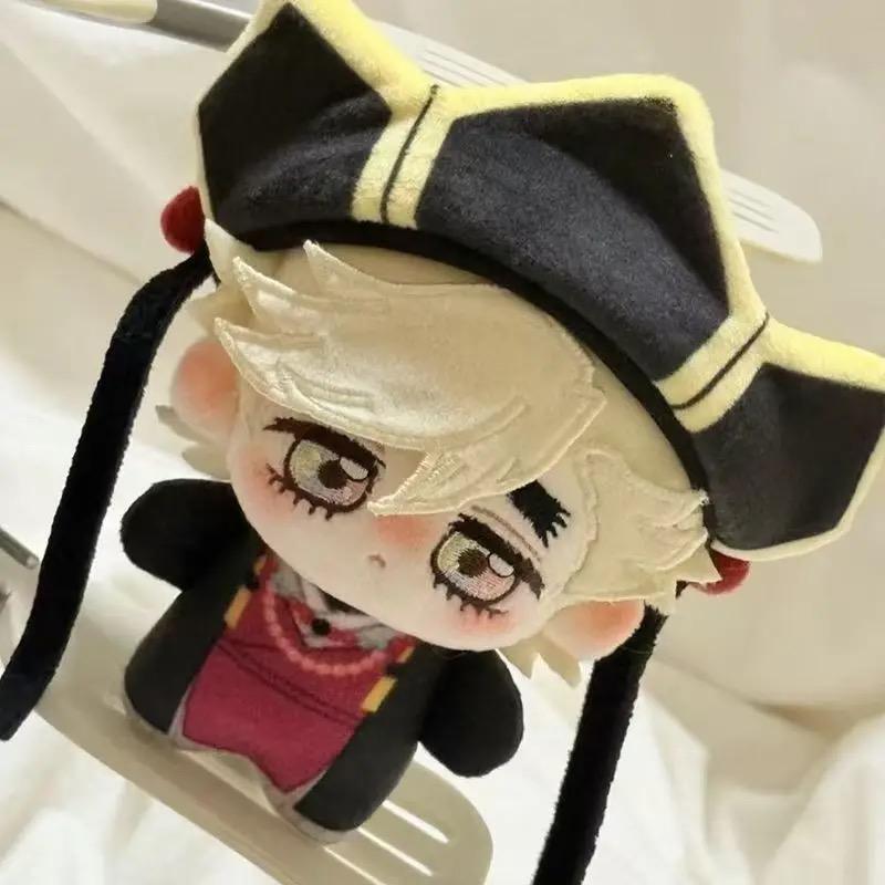 Kimetsu No Yaiba Kokushibo Versione Q Nui Gurumi Riempimento in Cotone PP Bambola da Palmo Anime Bidimensionale Bambole da Collezione