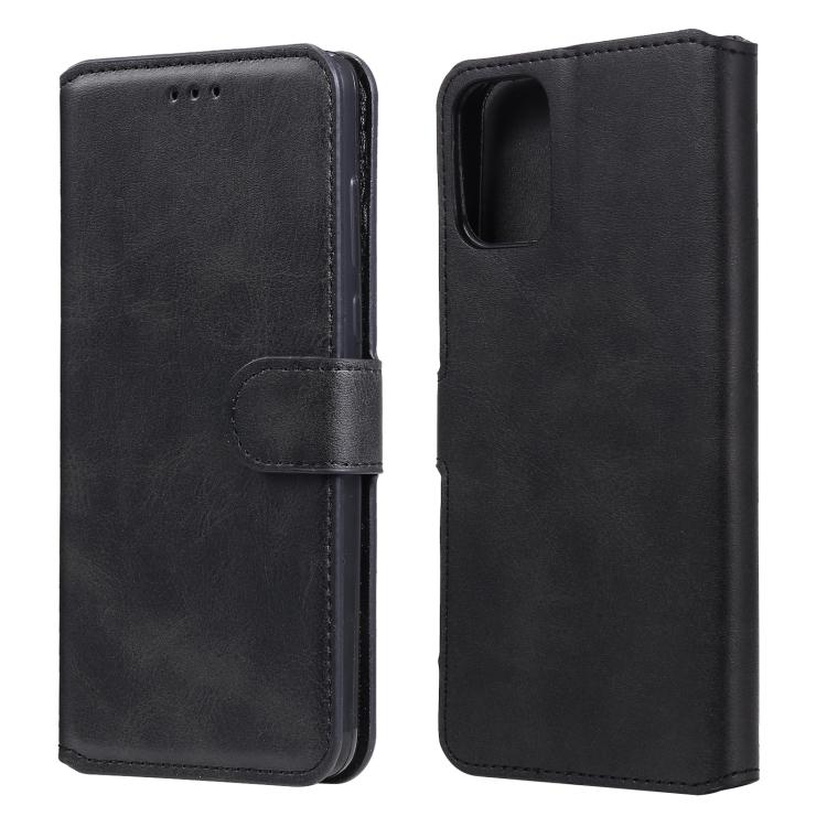

For Motorola Moto G9 Plus Classic Calf Texture PU + TPU Horizontal Flip Leather Case, with Holder & Card Slots & Wallet For Motorola Moto G9 Plus чорний