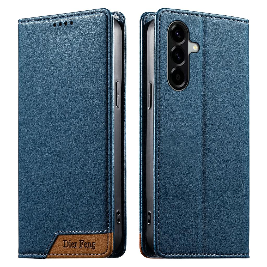 For Xiaomi Poco C61 4G/Redmi A3 4G Case Feather Imprint PU Leather Wallet Phone Cover