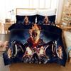 Ghost Rider Duvet Cover Pillowcase Bedding Set Adult Boy Girl Bedroom Decoration Children Single Double Large Size