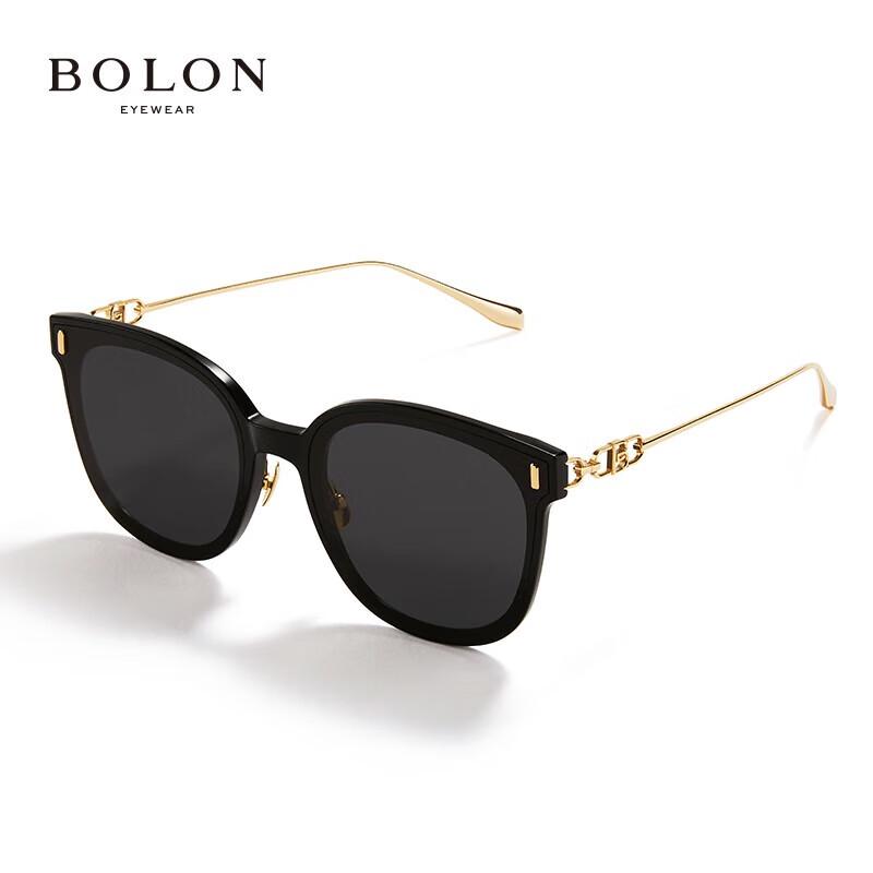 BOLON Wang Hedi Style Large Frame Cat-Eye Beta Titanium Sunglasses