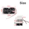 12V 6W Caravan Side Air Vent Ventilation Exhaust Fans Outlet Kit For Camper Trailer Motorhome Boat Marine Yacht Auto Accessories