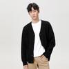 Mark Fairwhale Men's V-Neck Loose Knit Cardigan