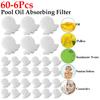 60-6Pcs Swimming Pool Octopus Oil Absorbing Filter Sponge SPA Floating Cleaning Tools Swimming Pool Spa Pond Tub Accessories