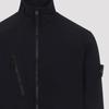 Stone Island Zip Logo Stand Collar Long Sleeve Jacket Men jackets L1S151200036S0375V0029