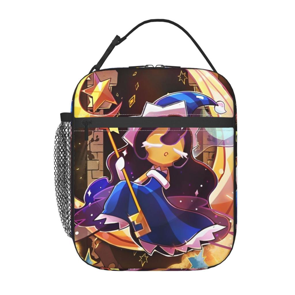 Cookie Run Kingdom Insulated Lunch Bags Cooler Bag Reusable Role-Playing Gacha Game Leakproof Tote Lunch Box Food Storage Bags