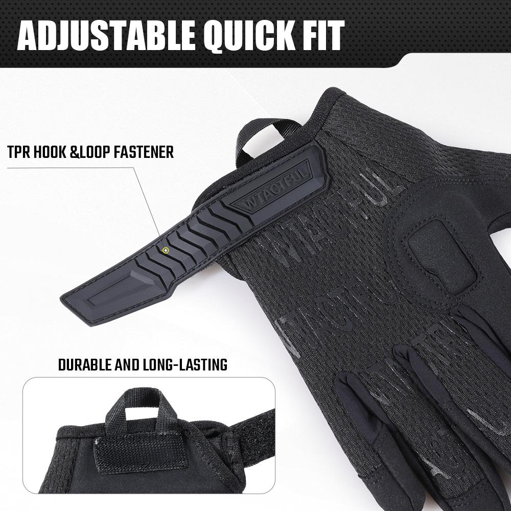 Outdoor Tactical Gloves Touch Screen Hunting Sport Cycling Camping Hiking Paintball Work Driving Lightweight Full Finger Men
