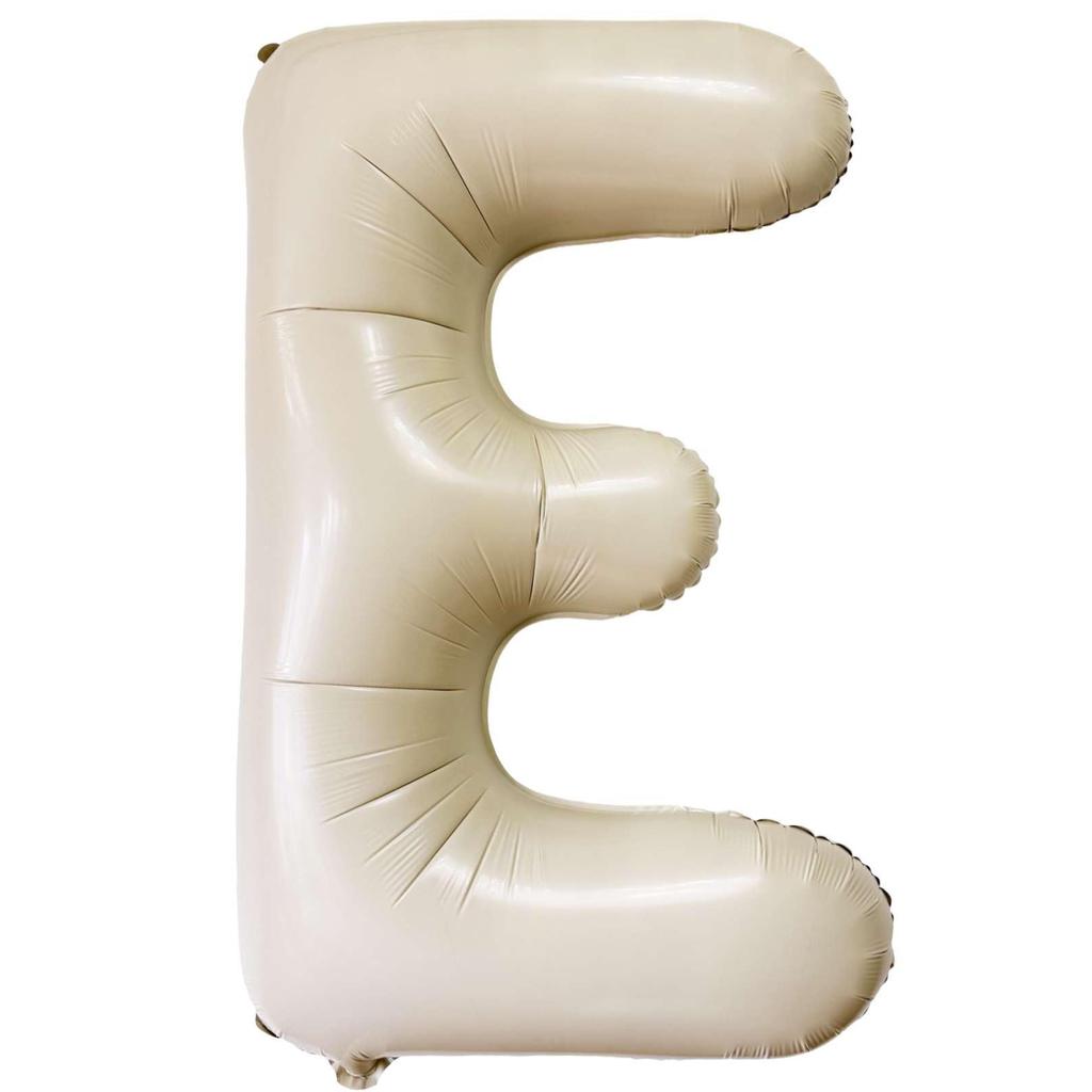 Baloane Gigante Albe Crem de 40 Inch Literele A-Z, Consumabile Petrecere de Ziua de Naștere Decorațiuni Eveniment Aniversar Alfabet