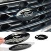 3pcs Car Front Emblem Rear Logo for Ford Escape Escort Mondea Edge Taurus Exolorer Territory Focus Sedan Steering Wheel Sticker