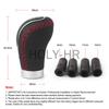 Car 5/6-speed Universal R PU Leather Shift Lever Manual Car Shift Lever Shift Lever Modification Shift Head, Improves Aesthetics