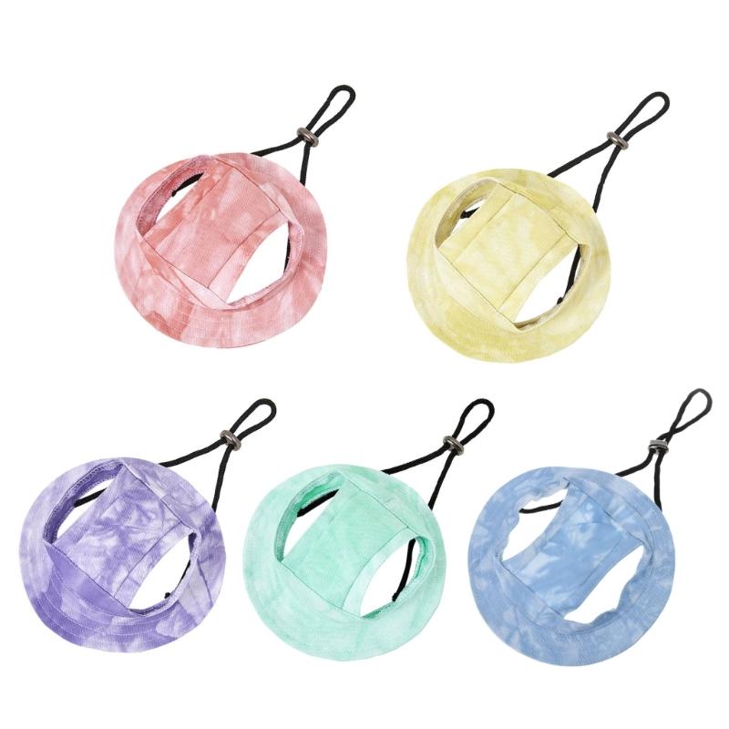 Dog Hat Dog Sun Hat Summer UV Protections Visors for Small Medium Large Dogs with Ear Hole Adjustable Chin Strap