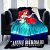1pc, Disney The Little Mermaid Ariel's Beginning Home Decor Throw Blanket Soft for Couch, Bed, Car, Travel, Camping, Office Nap, Gift Idea