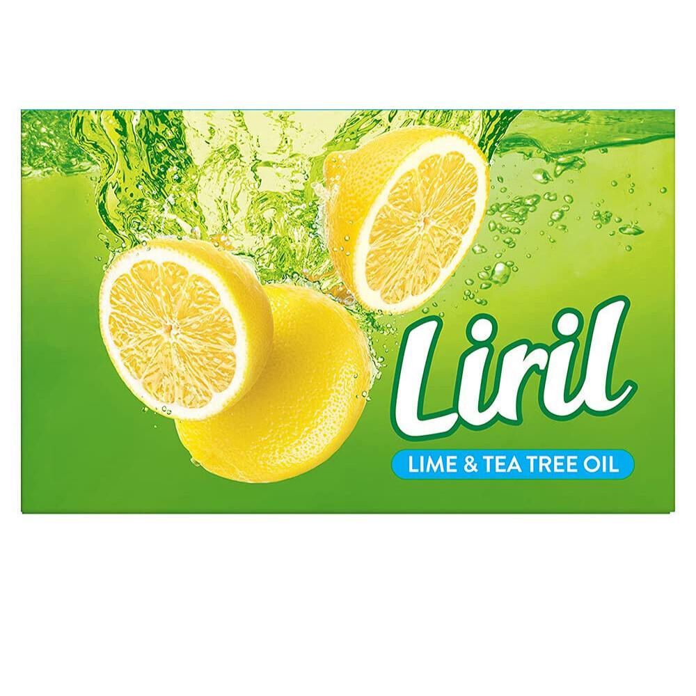 

Liril Lime and Tea Tree Oil Freshness Lemon Soap 125 Gm . D910 O23 2%