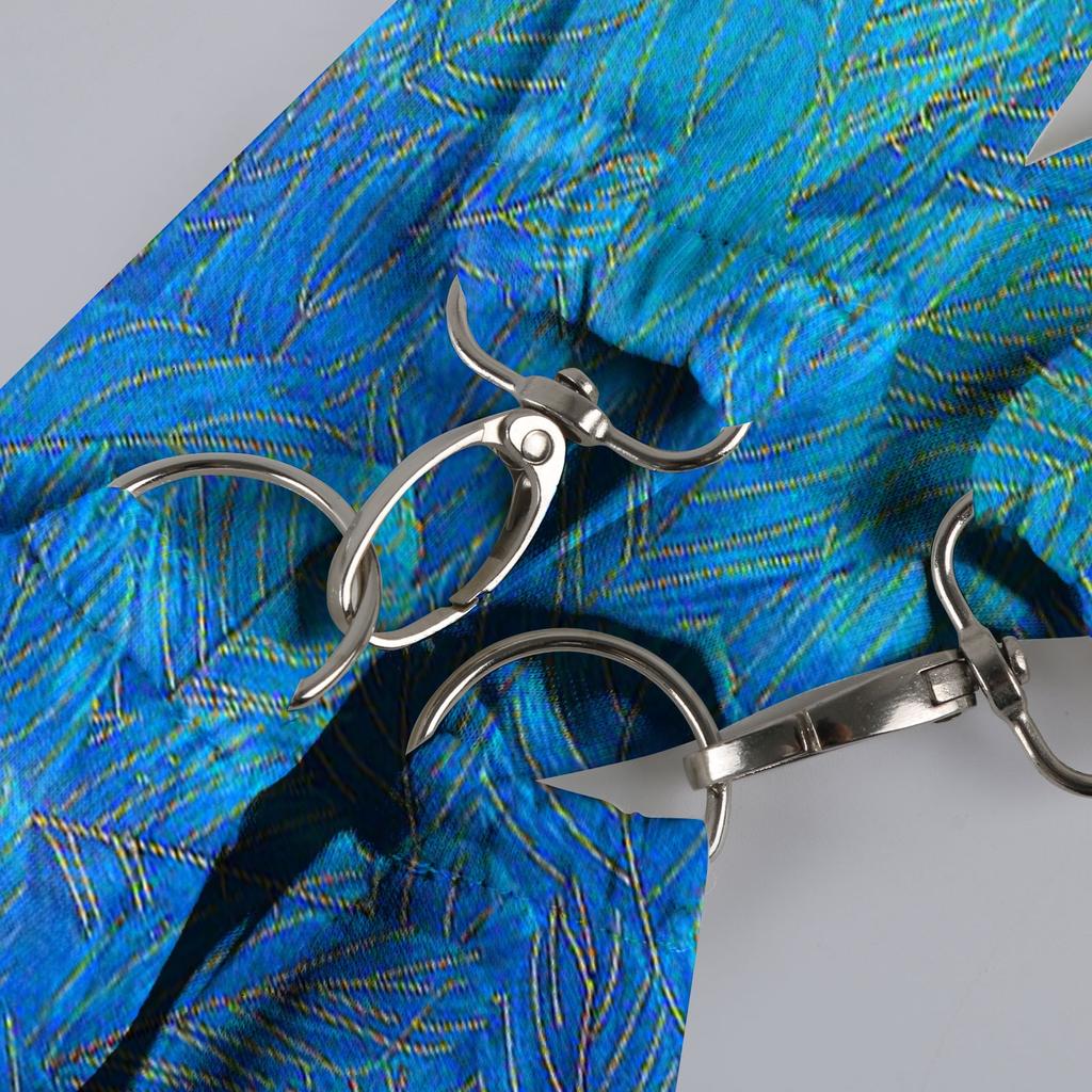 Overaly se širokými nohavicemi pro ženy Ležérní Kombinézy s volnými rukávy Retro potisk Kovový knoflík Dlouhé kalhoty Overal s kapsami