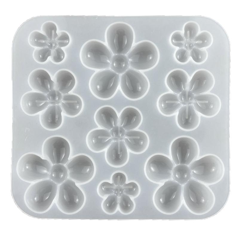 

Форма для квітів із смоли 3D-форми для квітів вишні Силіконові форми для намиста Сережки своїми руками Виготовлення ювелірних виробів Ароматичні гіпсові розпилювачі Форми