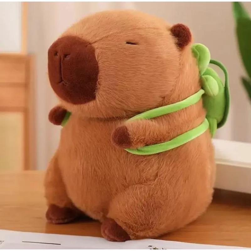 15-32cm Capybara Plush Simulation Capibara  Fluffty Toy Kawaii Plushie Cute Doll Stuffed Animals Soft Doll Plush Gift Kid Toys