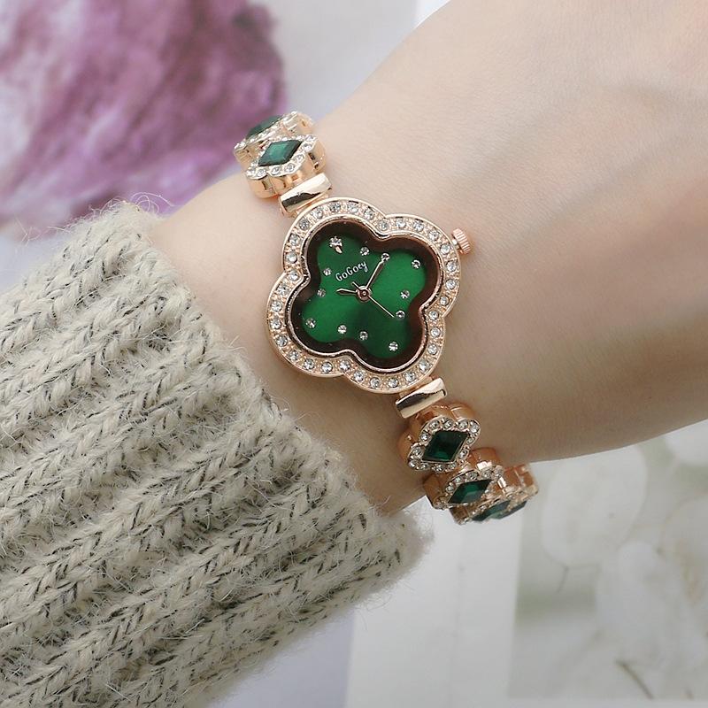 

женские кварцевые часы-браслет