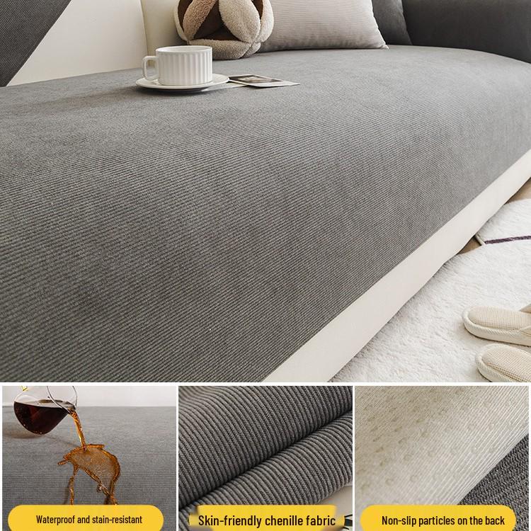 All-Season Waterproof Non-Slip Pet Sofa Cover: Cat Scratch & Dirt-Resistant, Urine-Proof, Non-Stick Hair Protector