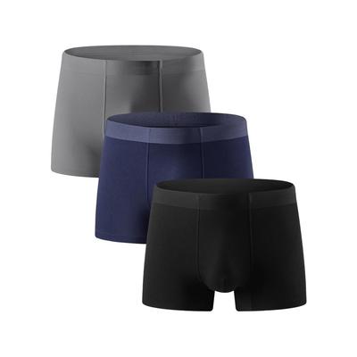 FLYSKY Men's Boxer Briefs, Front Closure, Highly Breathable, Ultra-Stretch, Set of 6, 3, or 1, Low-Rise, 3D Design, Antibacterial, Odor-Resistant, Moi