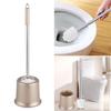 Stainless Steel Bathroom Cleaning Toilet Brushes Holder Sets Home Hotel Golden