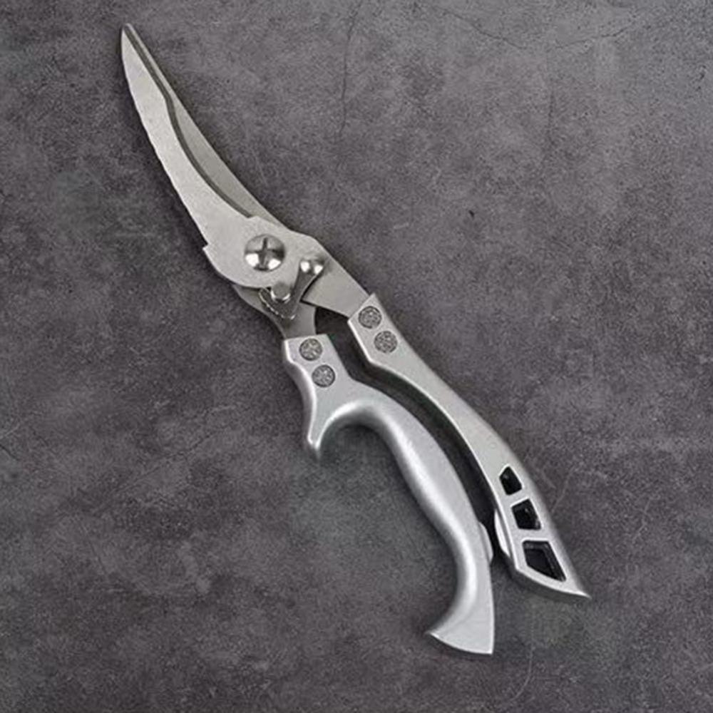 Stainless Steel Kitchen Shears Labor-saving Chicken Bone Kitchen Scissors Food Scissors Meat