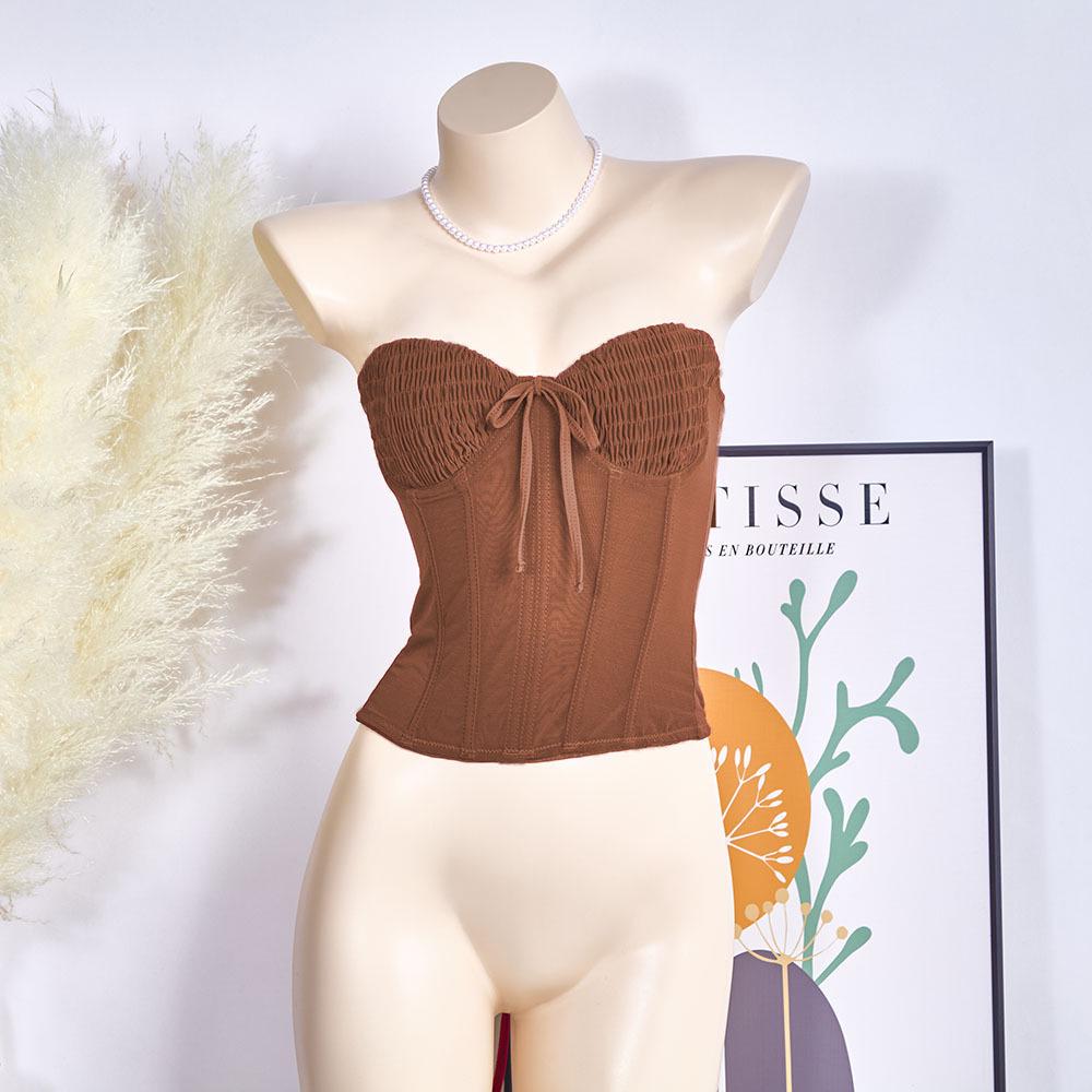Pure Desire Strapless Corset: Sexy, Fashionable, Unique Waist-Cinching Top for Women