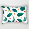 30x50cm Tropical Plant Polyester Pillow Cases Sofa Chair Living Room Home Decoration Green Leaves Plant Sunflower Pillowcase