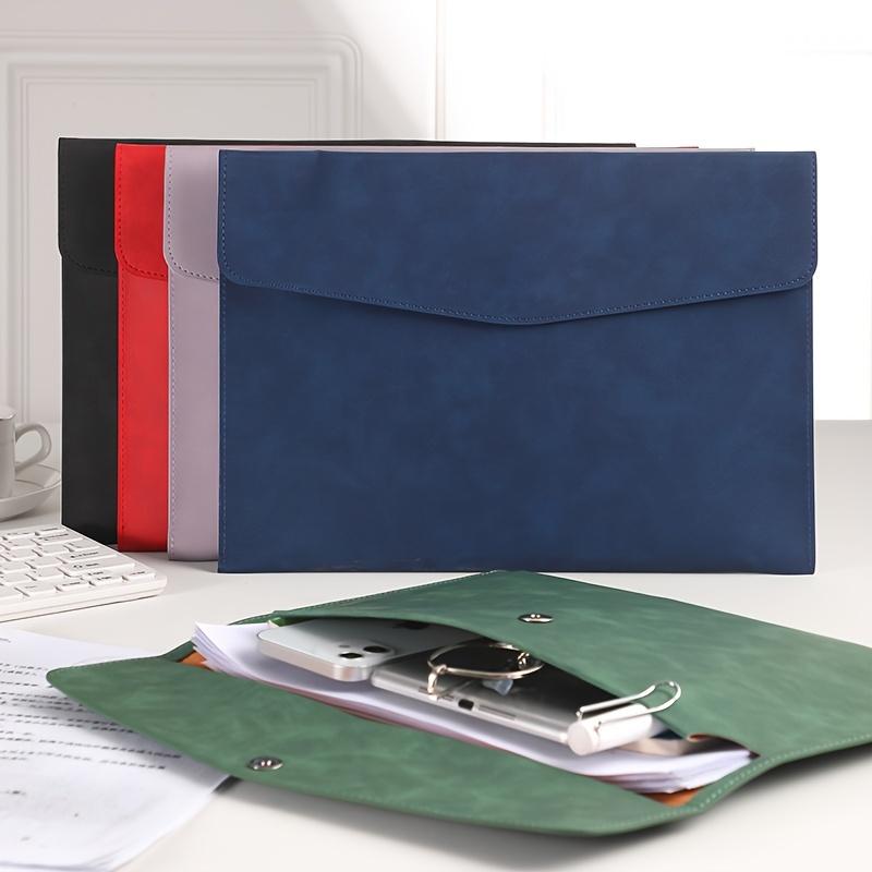 A4 File Storage Bag Simple File Folders Business School File Organizer Bags Laptop Sleeve