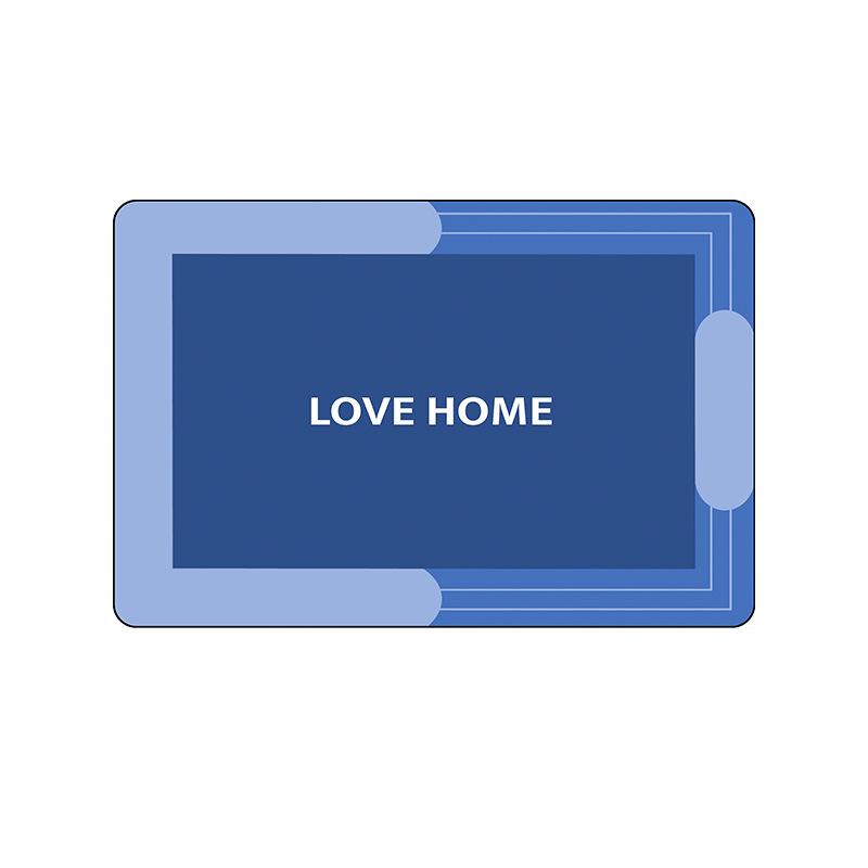 Simple Bathroom Floor Mat Strong Absorbent Household Bathroom Entrance Mats Shower Room Quick-drying To Cut Foot Mats