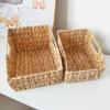 Modern Nordic Handwoven Storage Basket Breathable Materials Scandinavian Storage Bin for Living Room Bedroom