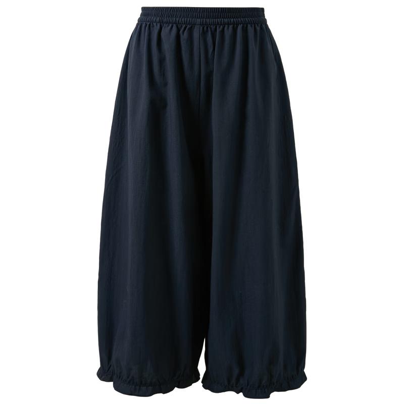 Sancai 2026 Spring High-Waist Loose Fit Capri Pants M