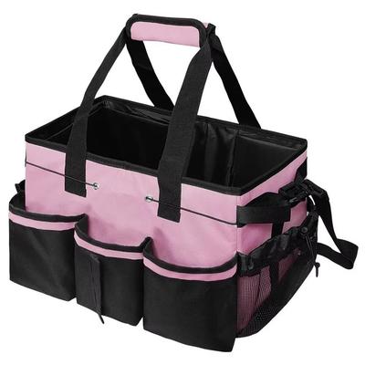 Heavy Duty Cleaning Tools Storage Bag Wear-Resistant Waterproof Multifunctional Tool Bag with Multiple Pockets Oxford Cloth
