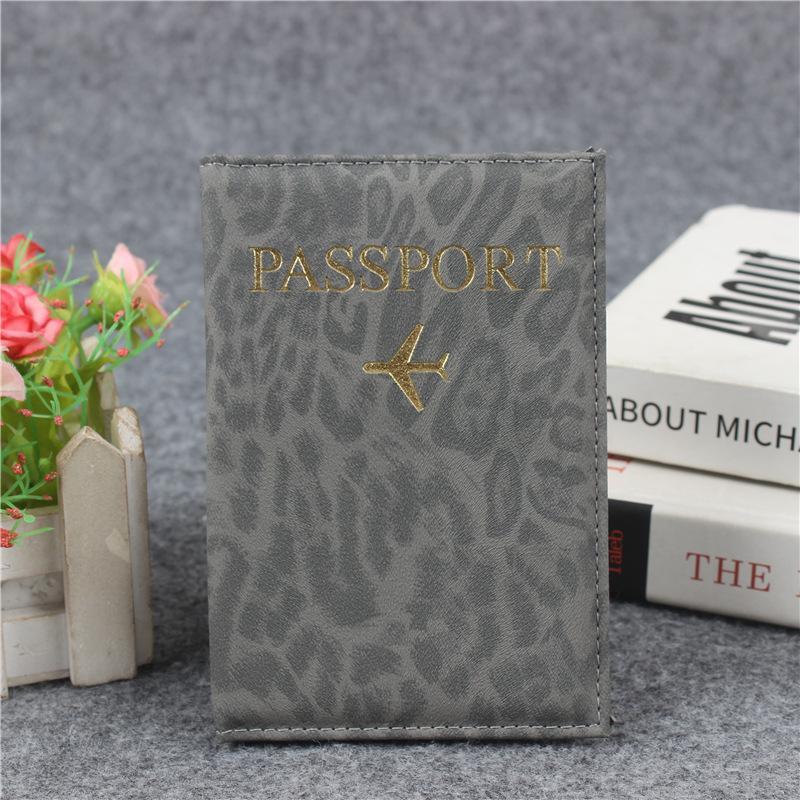 Pu Leather Passport Cover For Men & Women Organizer - Protective Card Holder Id Document Covers Travel Passport Case 1Pc