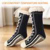 Heated Socks For Men USB Heated Foot Warmer Home Supplies For Floor Home Boot Hunting Winter Travel Autumn Sleeping Camping