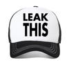 Fashion Women Aesthetic Letter Print Leak This Baseball Cap Tate McRae So Close To What Mesh Hat Casual Breathable Sun Hats