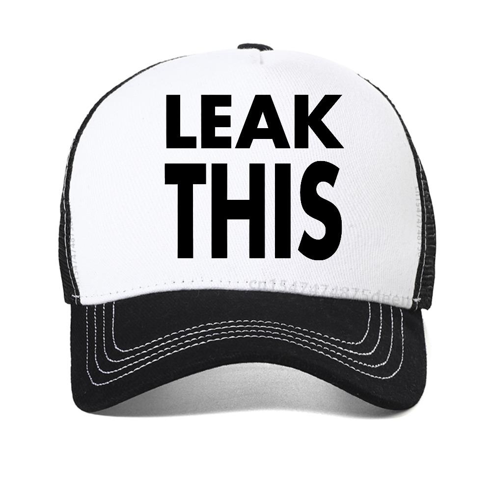 Fashion Women Aesthetic Letter Print Leak This Baseball Cap Tate McRae So Close To What Mesh Hat Casual Breathable Sun Hats