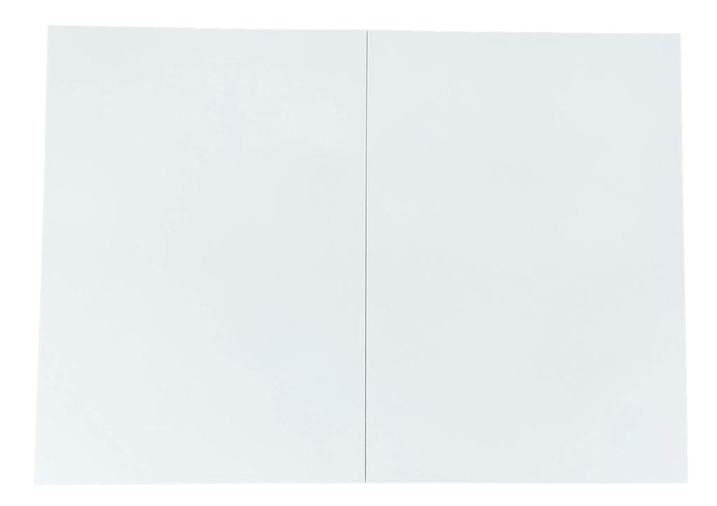 Nakamura Printing Co., Ltd. Horizontal Opening Notebook, A3, Blank Notebook, 1 Sheet
