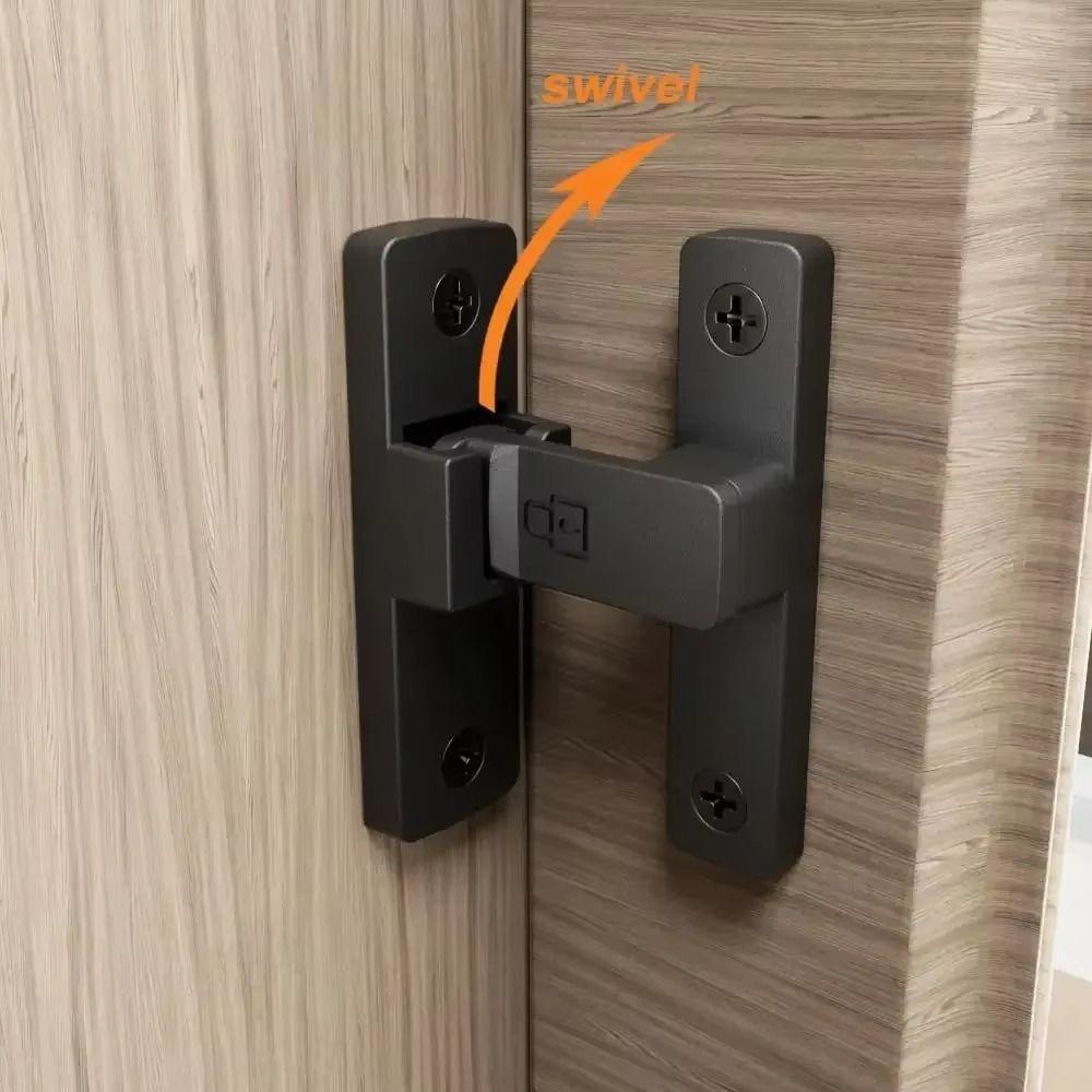 Luminous Door Bolts 90°/180° Plug Baby Safety Lock Security Metal Door Buckle  Indoor