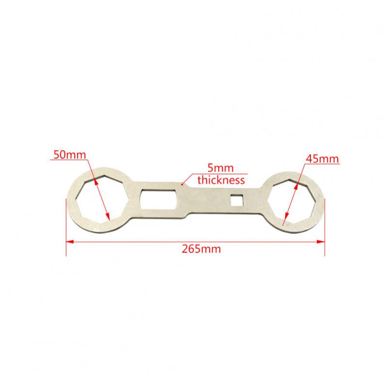 For Motorcycle Front And Rear Shock Absorber Wrench-2 Piece Set