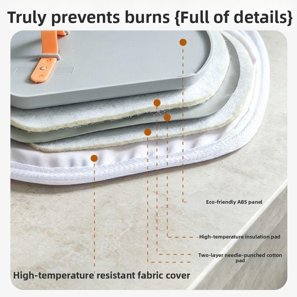 Heat Resistant Ironing Board Pad with Finger Loop Ironing Glove Garment Steamer Accessories