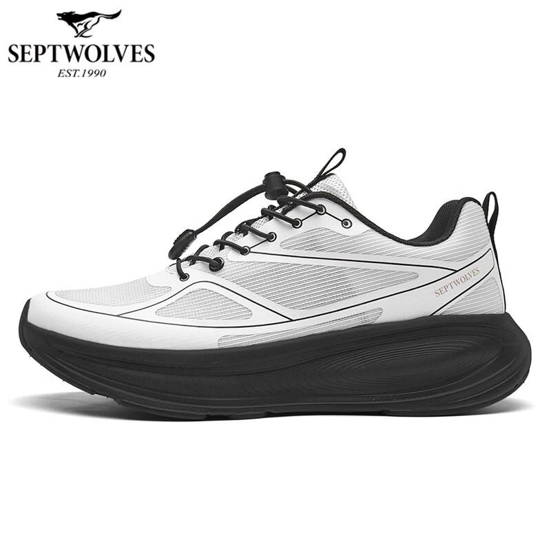 Sevenwolves Men's Breathable Mesh Running & Hiking Shoes