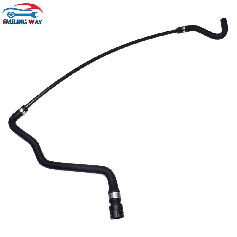 Upper Engine Coolant Radiator  Expansion Tank Water Hose For BMW 5er 6er E60 E61 E63 E64 520i 525i 530i 545i 645Ci # 17127519247