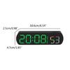 Alarm Clock with Temperature Alarms Functional Timer Clock Easily Setting