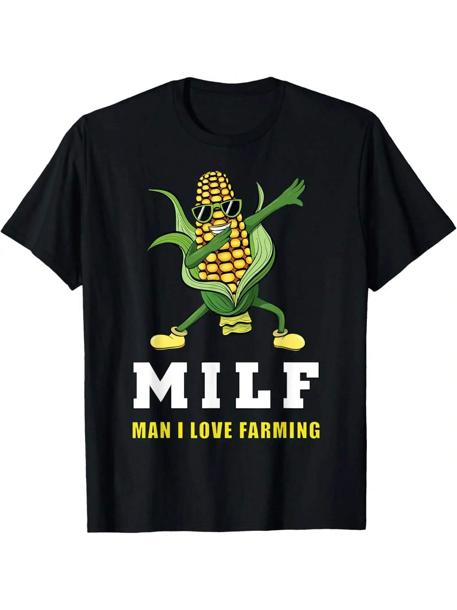 Dabbing Corn Cob Farmer Gift _ Man I Love Farming T-Shirt S разноцветный