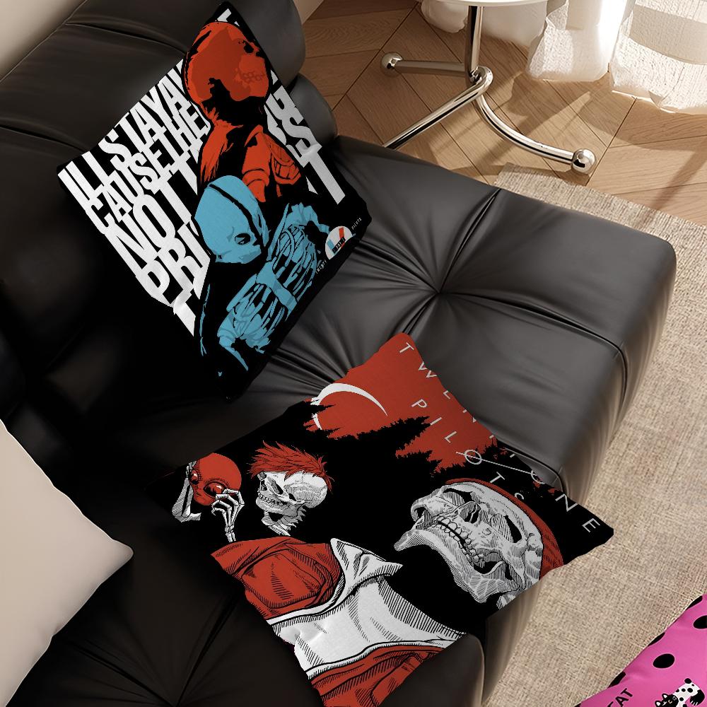 T-Twenty O-One Pilot Pillow Cushion Cover Pillowcase Living Room Sofa Home Decor Customized