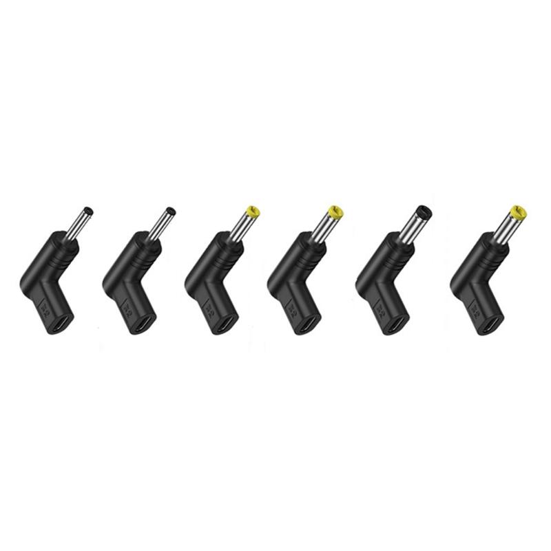 

USB C to DC3.0 3.5 5.5mm Converter 90 Degree Angle Connector for Space Saving Power Supply to Routers Printers