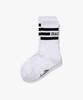 Diadora Striped Mid-Quarter Socks Black