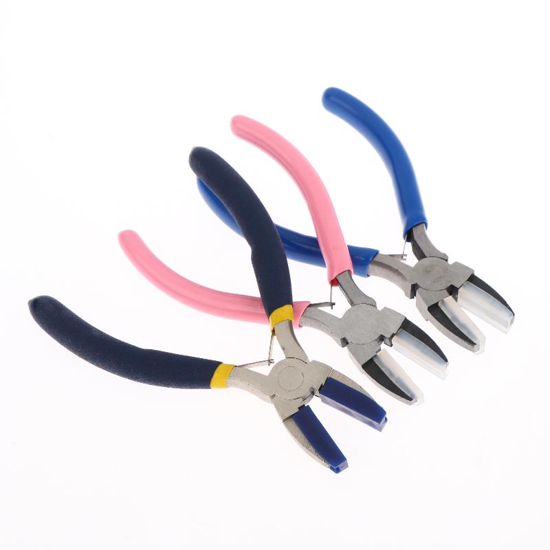 1Pcs Flat Nose Pliers Double Nylon Jaw Pliers Jewelry Plier Wire Straightentener Craft And Diy Tool Kit For Jewelry Making