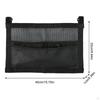 Hanging Mesh Pouch with Straps SpaceSaving BeneathTable Organizer Storage for Racket