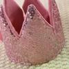 INS Baby Shower Girl Glitter Pink Crown Boy Birthday Party Headwear Stage Performance Headband Star Fairy Stick